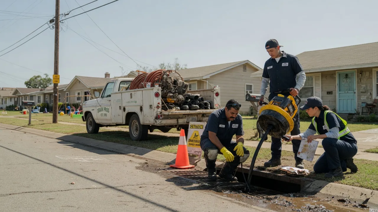 Drain Cleaning in Ingram, TX near me